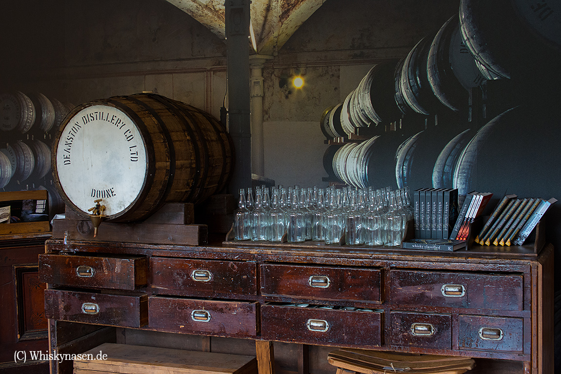 Deanston Distillery Handfill Station