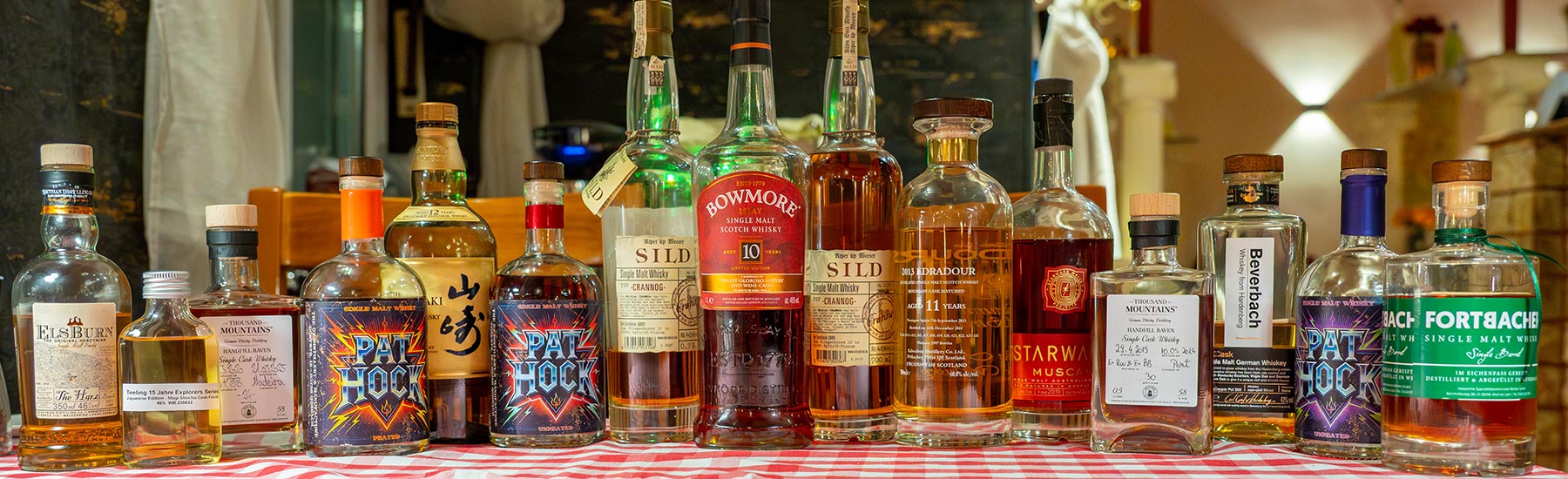 Whiskynasenstammtisch Line up 04.05.2025