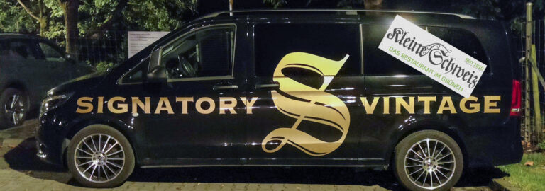 Whisky & BBQ. Signatory Vintage Fahrzeug