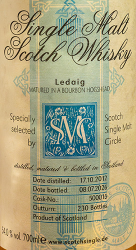SSMC Ledaig 2012