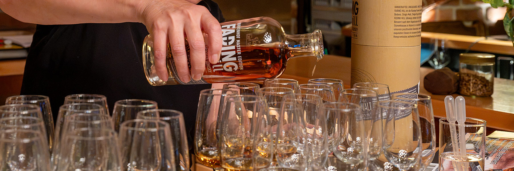 Deutsches Whiskytasting im Sengelmannshof