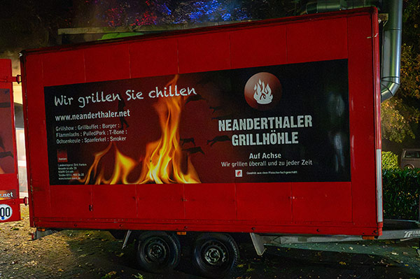 Neandertaler Grillhölle beim Bruichladdich 25th Jubiläums Tasting
