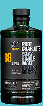 Port Charlotte 18 Years, beim Bruichladdich 25 Jubiläum