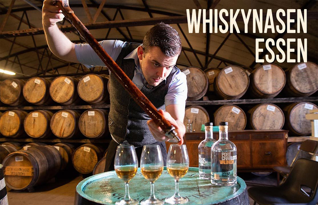 Whiskyreisen nach Schottland Bruichladdich Guide mit Text 1115